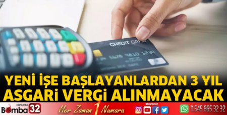 Yeni işe başlayanlar için karar!