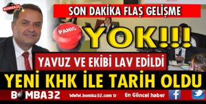 YENİ KHK İLE GÖREVLERİ SONA ERDİ