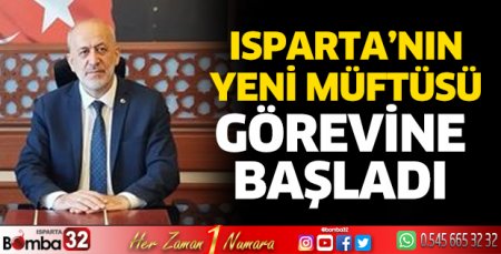 Yeni müftü Muharrem Biçer görevine başladı
