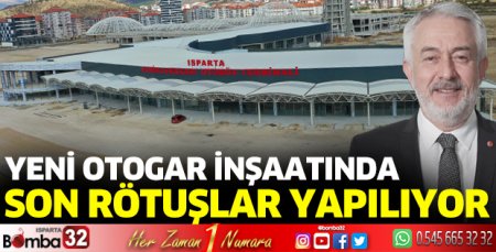 Yeni otogar inşaatında son rötuşlar yapılıyor