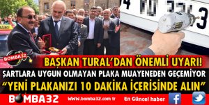 YENİ PLAKANIZI 10 DAKİKA İÇERİSİNDE ALIN