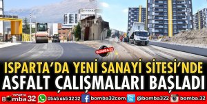 YENİ SANAYİ SİTESİNDE ASFALT ÇALIŞMALARI