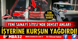 YENİ SANAYİ SİTESİNDEN DEHŞET ANLARI