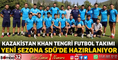 Yeni sezona SDÜ’de hazırlanıyorlar
