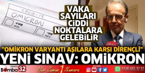 Yeni sınav OMİKRON