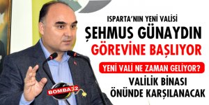 YENİ VALİ GÜNAYDIN GÖREVİNE BAŞLIYOR!