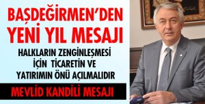 YENİ YIL VE KANDİL MESAJI