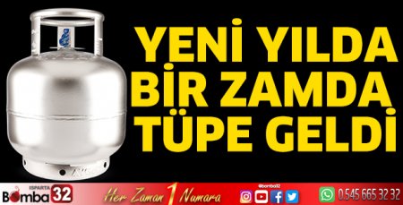 Yeni yılda bir zamda tüpe geldi