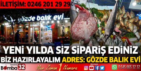 Yeni Yılda siz sipariş ediniz  biz hazırlayalım