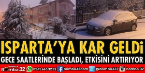 YENİ YILIN İLK KARI YAĞDI