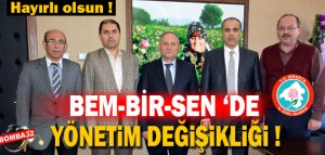 YENİ YÖNETİM HAYIRLI OLSUN !