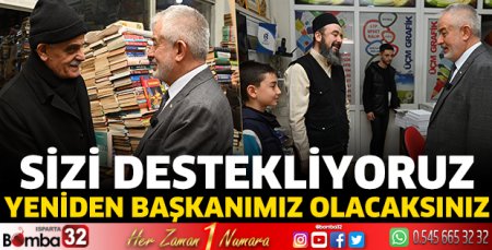 Yeniden başkanımız olacaksınız