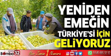 Yeniden Emeğin Türkiye’si için geliyoruz