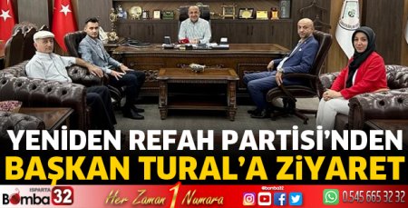 Yeniden Ferah Partisi’nden Başkan Tural’a ziyaret 