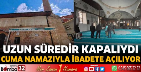 Yeniden ibadete açılıyor