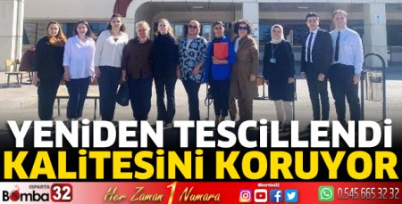 Yeniden tescillendi