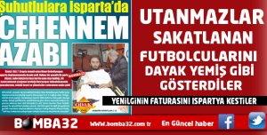 YENİLGİNİN FATURASINI VALİYE KESTİLER