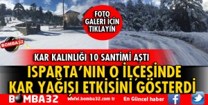 YENİŞARBADEMLİ'DE KAR YAĞIŞI