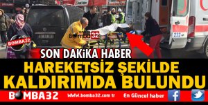 YERDE HAREKETSİZ YATAN VATANDAŞ KORKUTTU
