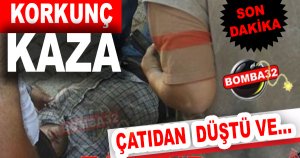 Yeşilada'da Korkunç Kaza.