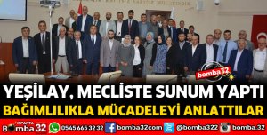 YEŞİLAY MECLİSTE SUNUM YAPTI