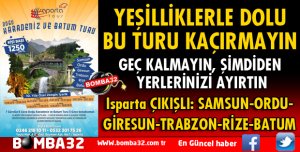 YEŞİLLİKLERLE DOLU BU TURU KAÇIRMAYIN