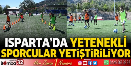 Yetenekli sporcular yetiştiriliyor