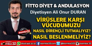 YETERLİ VE DENGELİ BESLENİN, BOL BOL SU TÜKETİN