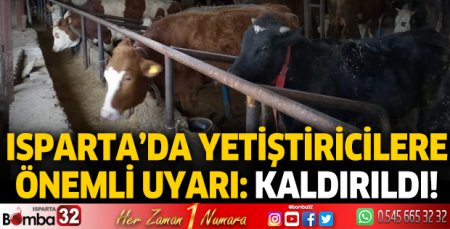 Yetiştiricilere uyarı