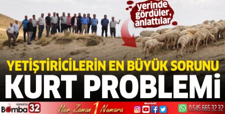 Yetiştiricilerin en büyük problemi: Kurt