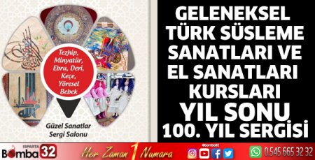 Yıl Sonu 100. Yıl Sergisi yapılacak