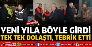 YILBAŞI GECESİ TEK TEK DOLAŞTI 