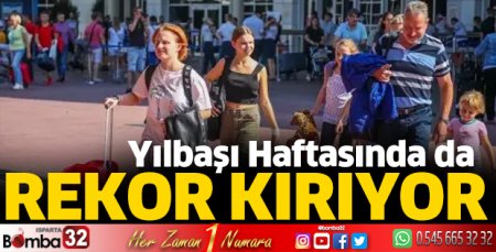 Yılbaşı haftasında da rekor kırıyor