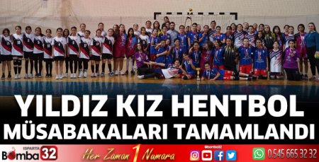 Yıldız Kız Hentbol müsabakaları sona erdi