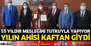 Yılın ahisi kaftan giydi