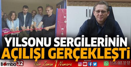 Yılsonu sergilerinin açılışı gerçekleşti