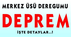 ISPARTADA DEPREM 