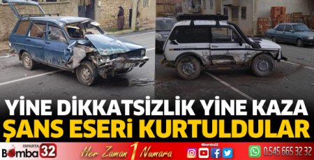 Yine dikkatsizlik yine kaza