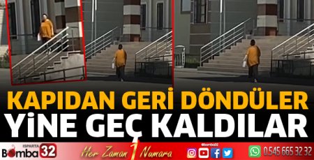 Yine geç kaldılar