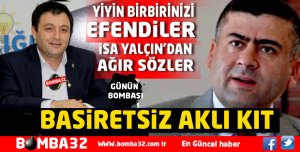 YİYİN BİRBİRİNİZİ EFENDİLER