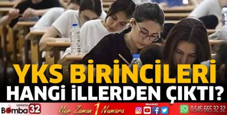 YKS birincileri hangi illerden çıktı?