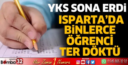 YKS sona erdi