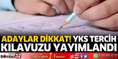 YKS tercih kılavuzu yayımlandı