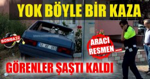 YOK BÖYLE BİR KAZA 