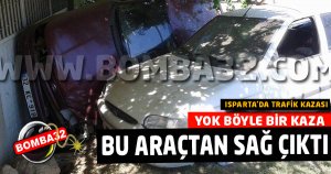 YOK BÖYLE BİR KAZA MUCİZE KURTULUŞ 
