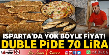 Yok böyle fiyat! duble pide 70 lira