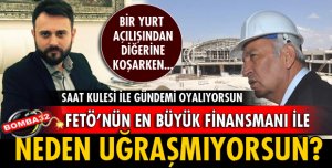 YOK SAAT KULESİ YOK HEYKELLE ALAY EDER GİBİ...