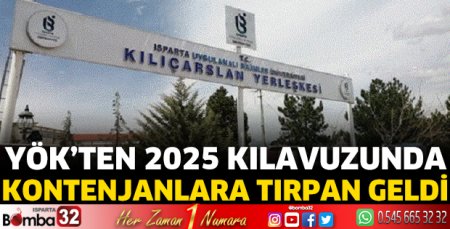 YÖK’ten 2025 kılavuzunda kontenjanlara tırpan geldi