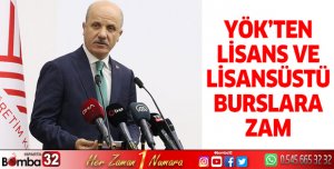 Yök’ten Lisans Ve Lisansüstü Burslara Zam