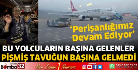 Yolcular şok üstüne şok yaşadı